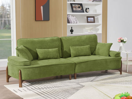 Comfortable Deep Seated Sofa With Pillows