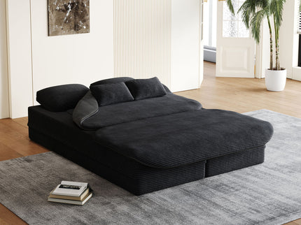 2 In 1 Foldable Sofa Bed With Multi Functional Blanket