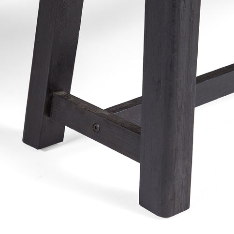Cloud - Outdoor Bench With Acacia Wood Frame And Slat Panel Design