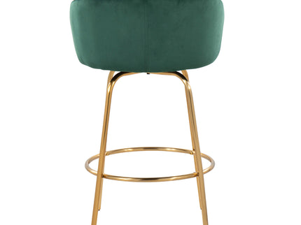 Claire - Contemporary & Glam Counter Stool (Set of 2)
