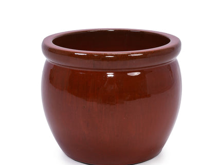 3 Pieces Ceramic Flowerpot, Planter For Patio, Garden Or Windowsills