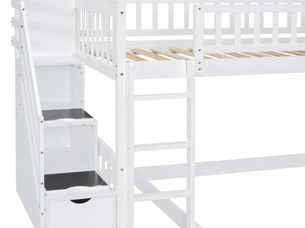 House Bunk Bed With Slide