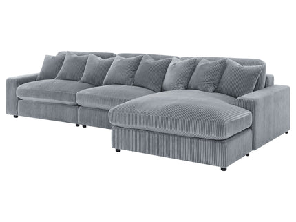 Cassidy - Upholstered Sectional Sofa With Reversible Cushions