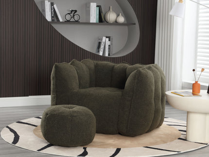 Soft Bean Bag Chair With High Resilient Foam