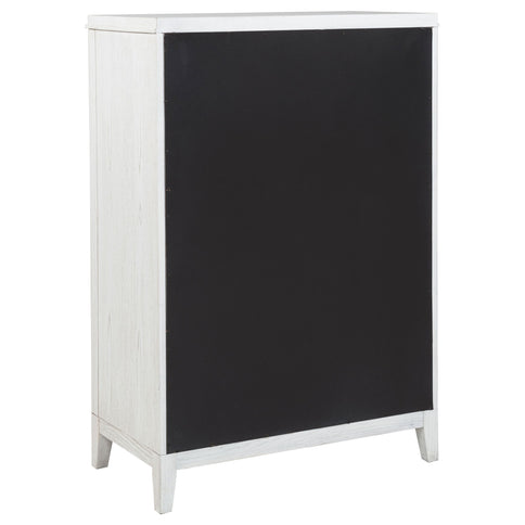 Inverness - 5 Drawer Bedroom Chest - White