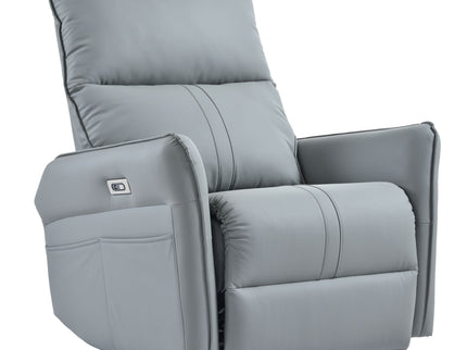 270° Power Swivel Rocker Glider Recliner Chair With USB Ports