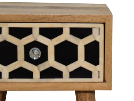Inlay Bone Inlay Drawer Nightstand