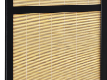 Sensei - 4 Panel Bamboo Room Divider Folding Screen - Natural