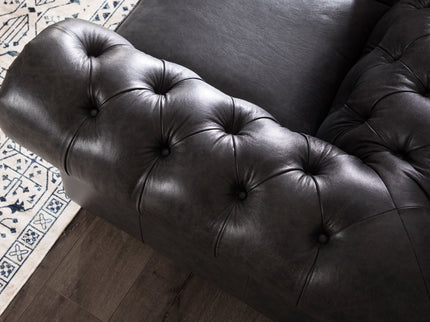 Traditional Tufted Chesterfield Nailhead Sofa