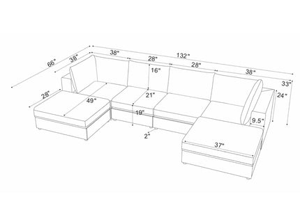 Reversible Modular Sectional