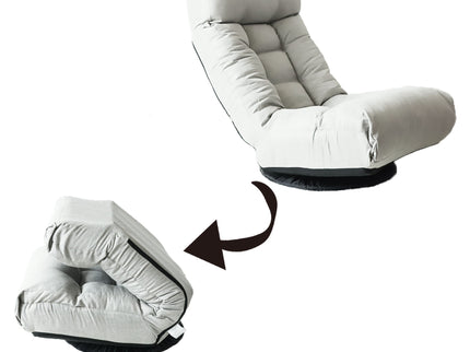 Adjustable Japanese Reclining Floor Chair Sofa With Metal Frame For Living Room