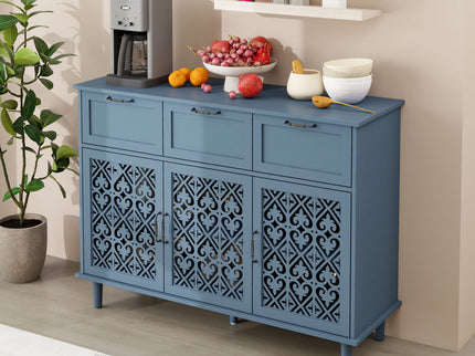 3 Door 3 Drawer Elegant Cabinet