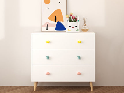 3 Drawer Dresser, Storage Cabinet With Anti Tip Safety