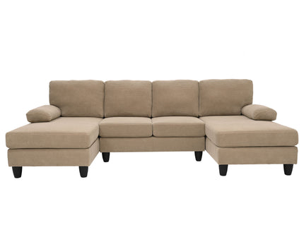 U-Shaped Sofa With Dual Chaise