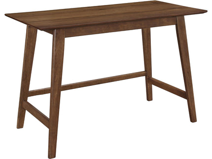 2 Piece Writing Desk Set With Chair - Brown