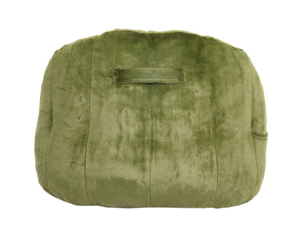 Beanbag Chair, Beanbag Sofa Chair With Armrests Stuffed High Density Foam