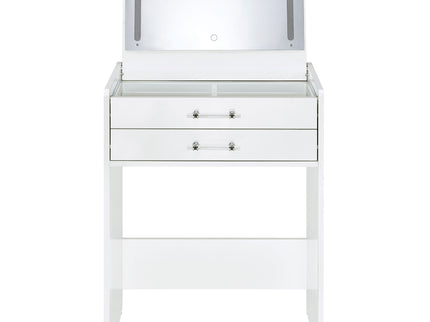 Ayuba - 3 Drawer Makeup Vanity Table With Mirror And Stool
