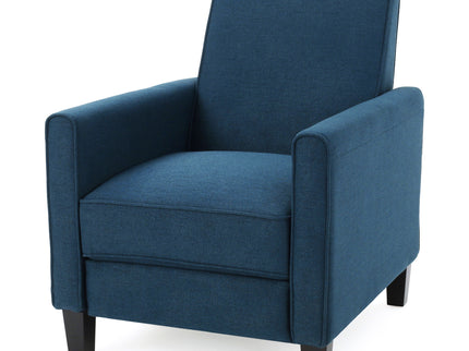 Upholstered Push Back Recliner Chair For Living Room