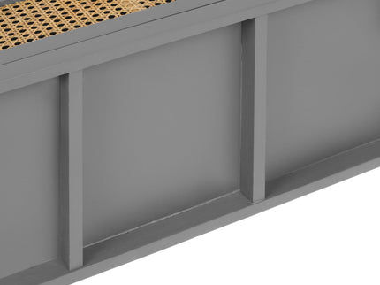 3 Drawer Cabinet, Natural Rattan, American Furniture