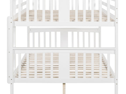 Bunk Bed With Ladder For Bedroom
