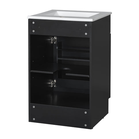 Bathroom Vanity With Sink, Cabinet With Adjustable Shelf