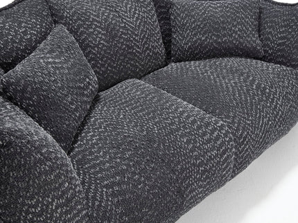 Comfortable Dual Beanbag Chair With High Resilience Foam Core For 2 People