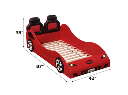 Colen - Twin Car Bed With LED