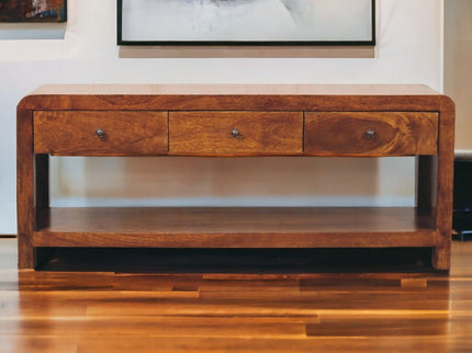 Aspen - Media Unit - Chestnut