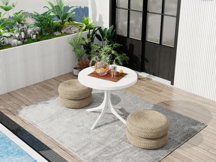 Round Table - White