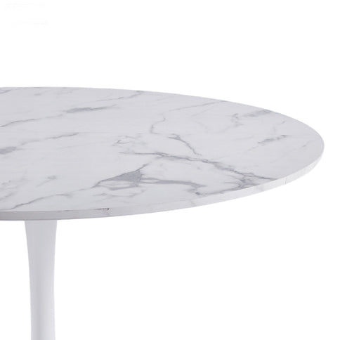 Round Tulip Table, Pedestal Design