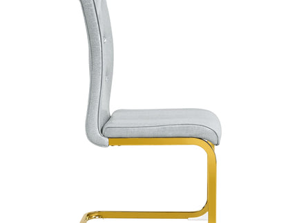 Elegant Design Alligator Skin Upholstered Dining Chairs