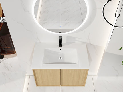 Floating Bathroom Vanity With Sink Combo