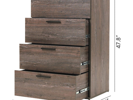 Oliver - Farmhouse Jumbo Chest With 4 Drawer Storage