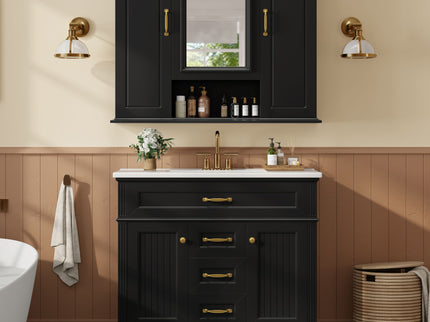 Modern Wall Mounted Medicine Cabinet With Mirror