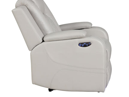 Benz - LED & Power Recliner Chair With Adjustable Headrest