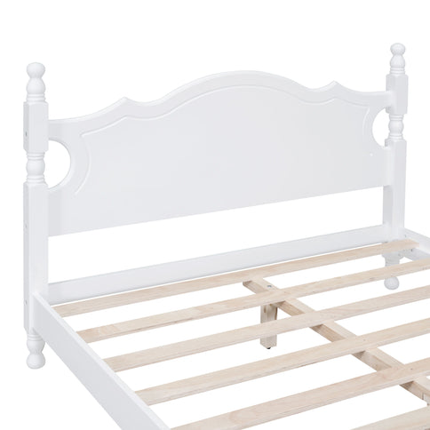 Platform Bed Frame With Slat Support