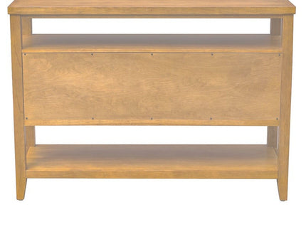 Naomi - 2 Door Storage Console Table With Ample Shelving - Natural