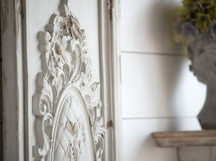 Large Wall Art Panel, Rectangle Wall Sculpture, Wall Decor For Living Room Dining Room Office Bedroom - Cream