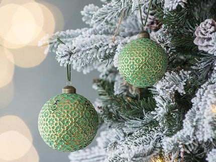 Christmas Ball Ornaments, Glass Decorative Hanging Ball Christmas Tree Ornaments For Holiday Party Decorations