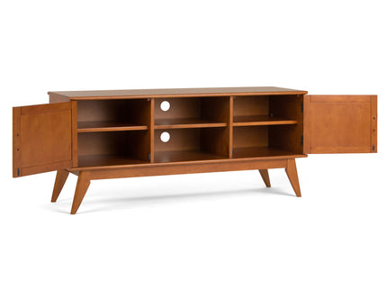 Draper - Handcrafted Mid Century Low TV Media Stand