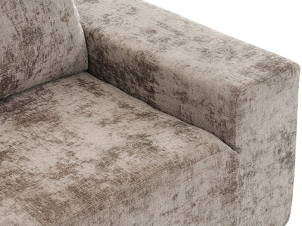 Modular Cloud Sectional Sofa Set, U-Shaped Upholstered Couch With Deep Seat