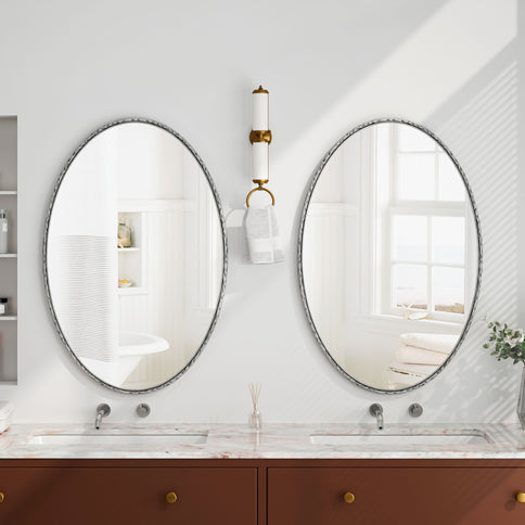 Art Oval Retro Mirror, Wall Hanging