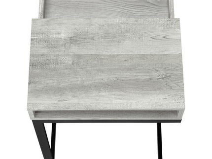 Accent Table, C - Shaped Contemporary Elegant Desig