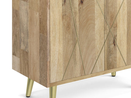 Jager - Bookshelf With Doors - Natural