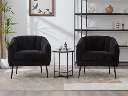 Vanity Barrel Accent Lounge Chair