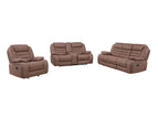 Dark Brown / 3 Pc. Sofa, Loveseat, Chair
