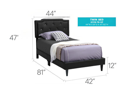 Button Tufted Bed Charming For Cozy Spaces
