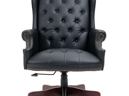 Executive Office Chair, High Back Reclining Comfortable Desk Chair With Smooth Glide Caster Wheels