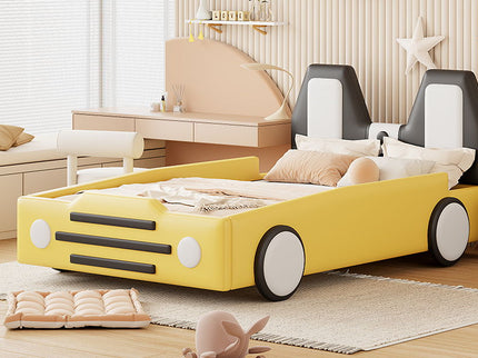 High Quality Race Car Shaped Platform Bed & Wheels