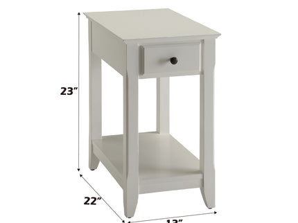 Bertie - Accent Table - White